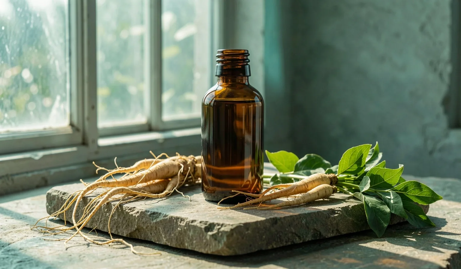 Ambiente de investigación botánica en NutriMasculino